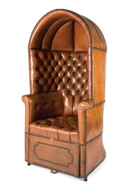 Lot 385 - Victorian Porter's Chair 19th Century The...