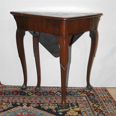 Lot 115 - George II Mahogany Corner Table Mid 18th...