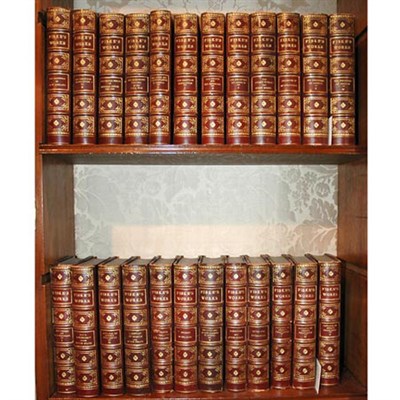Lot 319 - [BINDINGS] FISKE, JOHN Works. 24 vols....