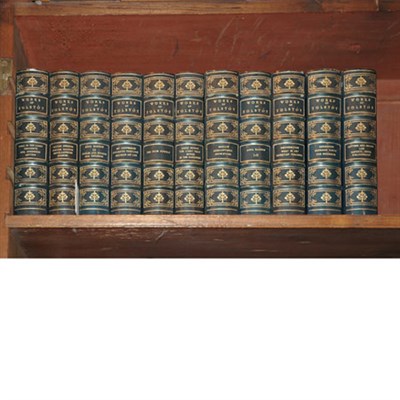 Lot 322 - [BINDINGS] TOLSTOY, LEON Works. 11 vols. Three-...