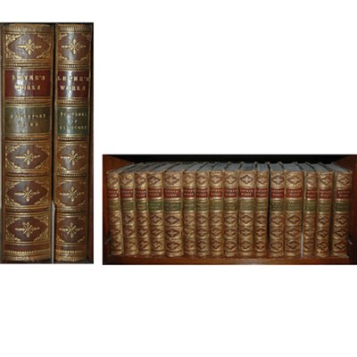 Lot 323 - [BINDINGS] LEVER, CHARLES Works. 18 vols....