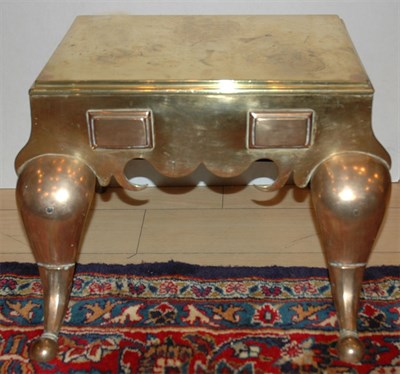 Lot 525 - Victorian Brass Footman Height 11 inches,...