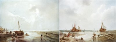 Lot 1116 - Two Framed Continental Painted Porcelain...