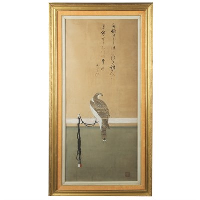 Lot 42 - Japanese School 18th Century Birds of prey...