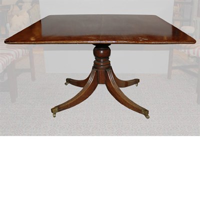 Lot 238 - Late George III Mahogany Breakfast Table Circa...