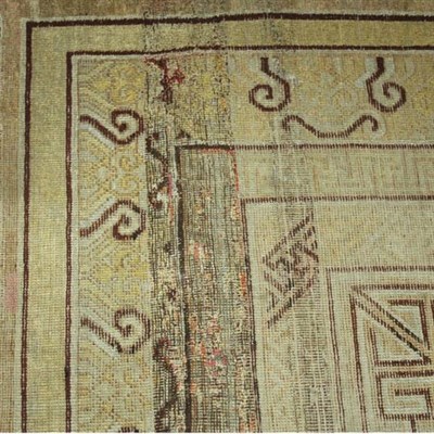 Lot 427 - Khotan Carpet East Turkestan, last quarter of...