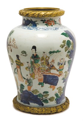 Lot 149 - Louis XV Style Gilt-Bronze Mounted Chinese...