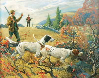 Lot 130 - Louis Darling American, 1916-1970 Grouse...
