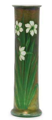 Lot 1523 - Tiffany Wheel Engraved Favrile Glass Vase...