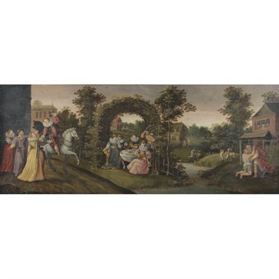 Lot 71 - Flemish School 17th Century The Parable of the...
