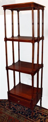 Lot 291 - Victorian Style Mahogany Four-Tier Etagere...