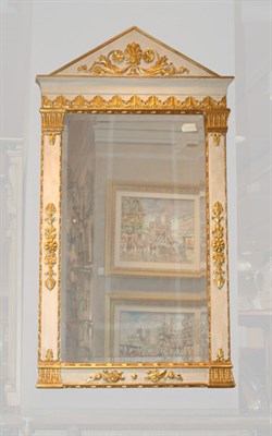 Lot 292 - Neoclassical Style Parcel Gilt and Cream...