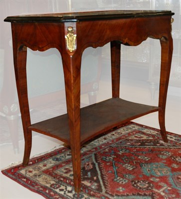 Lot 259 - Transitional Louis XV/XVI Style Leather Top...