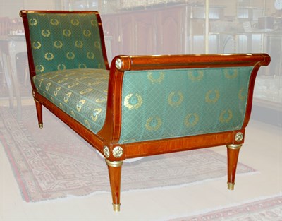 Lot 257 - Empire Style Gilt-Metal Mounted Mahogany...
