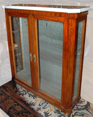 Lot 534 - Victorian Style Marble Top Mahogany and...