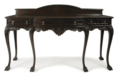 Lot 1458 - George II Style Carved Mahogany Sideboard 19th...