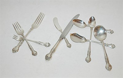 Lot 334 - Manchester Sterling Silver Flatware Service In...