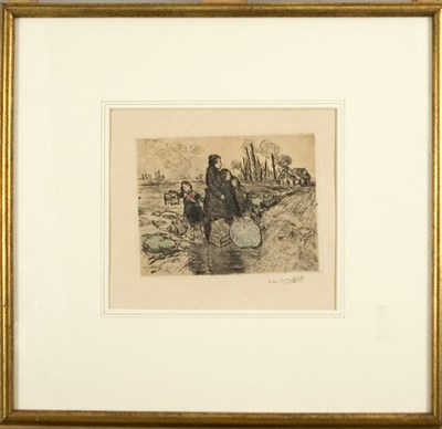 Lot 108 - Jean-Francois Raffaelli LE PETIT OISEAU...