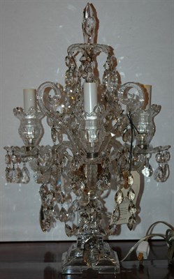 Lot 345 - Georgian Style Three-Light Girandole Height 20...