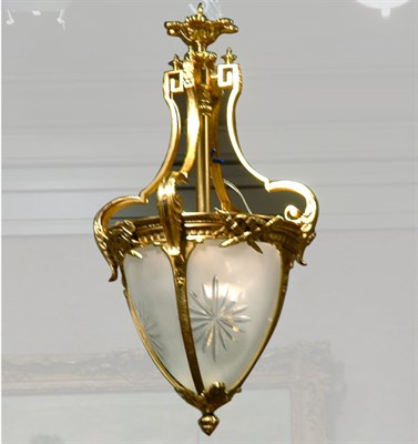 Lot 1334 - Louis XVI Style Gilt-Metal and Glass...