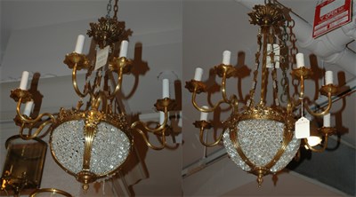 Lot 353 - Pair of Louis XVI Style Bronze and Beaded...
