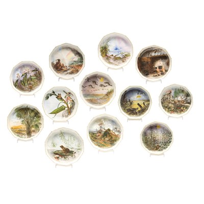 Lot 200 - Set of Twelve Porcelain Soup Plates from the...