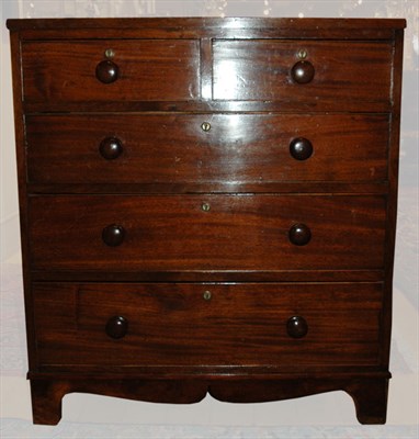 Lot 264 - Victorian Mahogany Chest of Drawers Height 39...