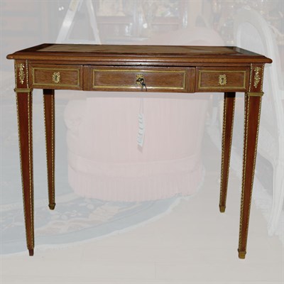 Lot 1325 - Louis XVI Style Gilt-Metal Mounted Walnut...