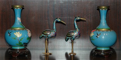 Lot 520 - Group of Chinese Decorative Items Comprising a...