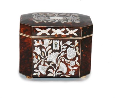 Lot 261 - Georgian Style Mother-of-Pearl Inlaid...