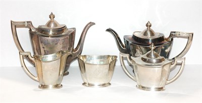 Lot 310 - American Sterling Silver Five-Piece Coffee and...
