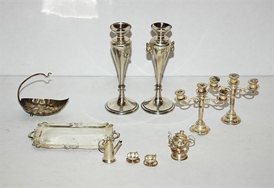 Lot 333 - Miscellaneous Group of Sterling Silver and...