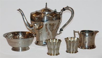Lot 345 - Miscellaneous Group of Silver Plated Table...
