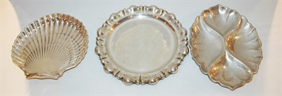 Lot 324 - Group of Four Silver Trays Comprising a Towle...