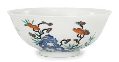Lot 272 - Chinese Enameled Porcelain Bowl Late 19th...