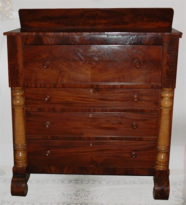 Lot 168 - American Classical Style Mahogany Chest of...