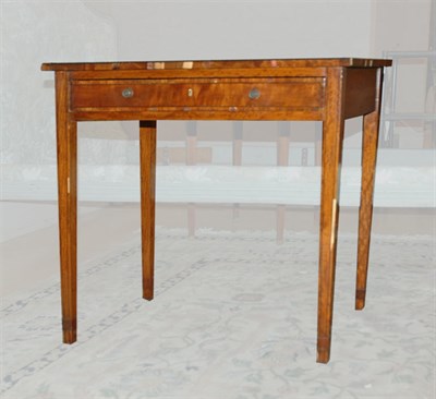 Lot 172 - Continental Inlaid Mahogany Writing Table...