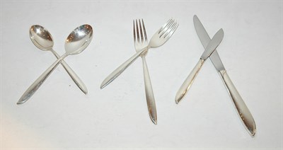 Lot 326 - International Sterling Silver Flatware Service...