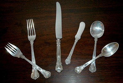 Lot 330 - Gorham Sterling Silver Flatware Service In the...