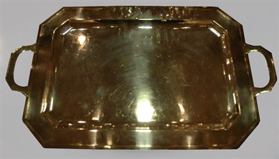 Lot 338 - American Sterling Silver Two-Handled Serving...