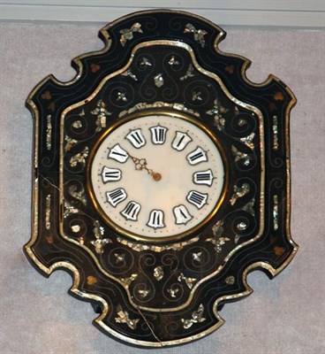 Lot 357 - Victorian Mother-of-Pearl Inlaid Black...