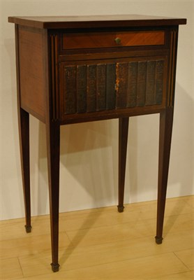 Lot 416 - Louis XVI Style Kingwood Faux Library Front...
