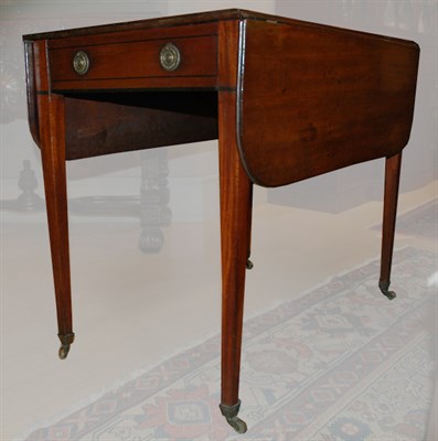Lot 214 - George III Style Mahogany Pembroke Table...
