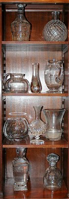 Lot 228 - Group of Ten Baccarat Crystal Table Articles...