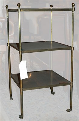 Lot 454 - Regency Style Brass Mounted Rosewood...
