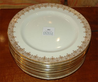 Lot 482 - Set of Twelve Royal Doulton Porcelain Dinner...