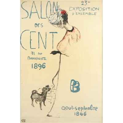 Lot 406 - Pierre Bonnard LE SALON DES CENT (B. 39) Color...