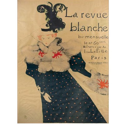 Lot 433 - Henri de Toulouse-Lautrec LA REVUE BLANCHE (D....