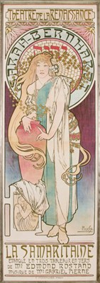 Lot 420 - Alphonse Mucha LA SAMARITAINE (R./W. 24) Color...