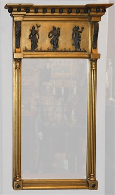Lot 294 - Classical Style Gilt and Parcel Ebonized...